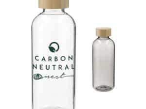 Sona 22oz RPET Reusable Bottle 100% Bamboo Lid